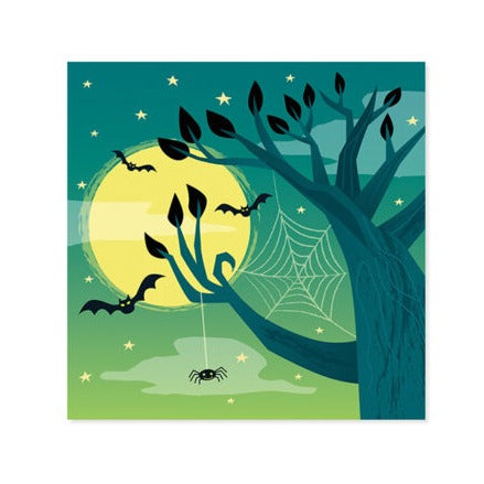 Haunted Tree Treasures Greeting Card