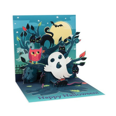 Haunted Tree Treasures Greeting Card