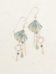 Sage Silver Seashore Treasure Earrings