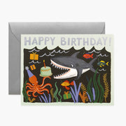 Shark Birthday Card