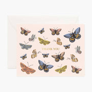 Monarch Thank You Card