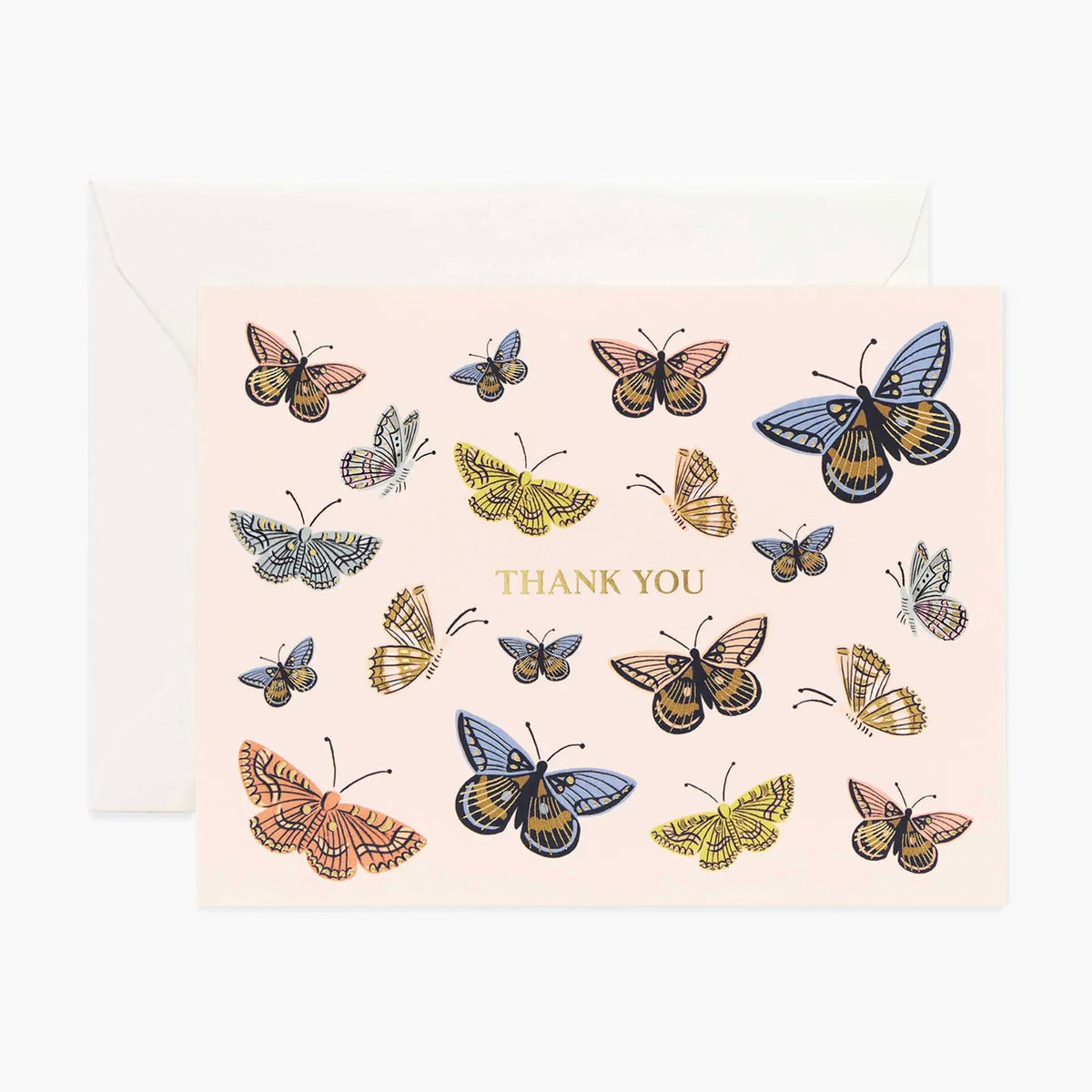 Monarch Thank You Card