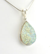 Side View Druzy Pendant