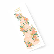 Alt View Tall Wedding Cake No. 10 Card