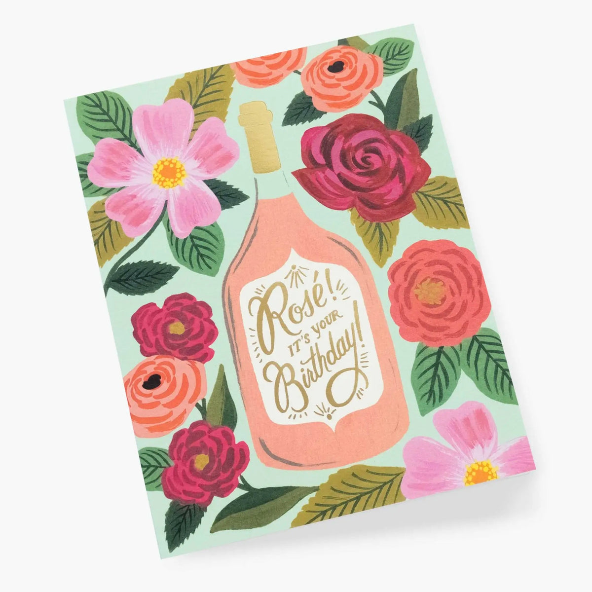 Alt View Rosé it's Your Birthday Card