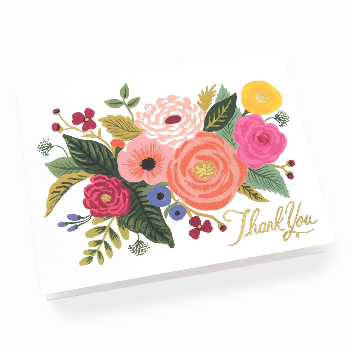 Alt View Juliet Rose Thank You Card