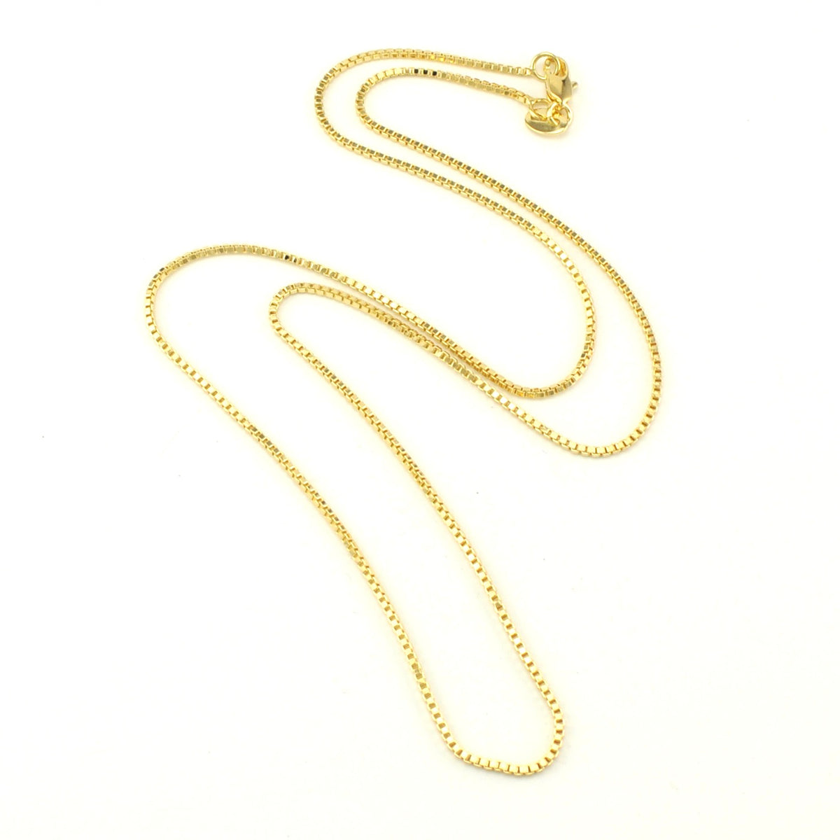18k Gold Fill 20 Inch 1.2mm Box Chain
