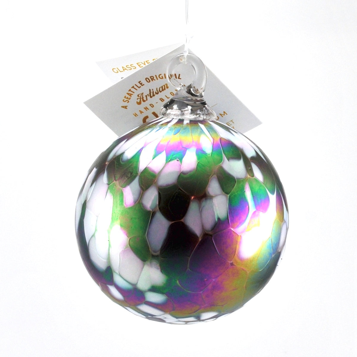 Classic Winterberry Glass Ornament