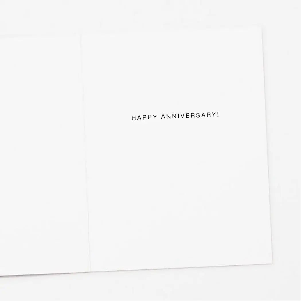 Two Cats Nine Lives Anniversary Card