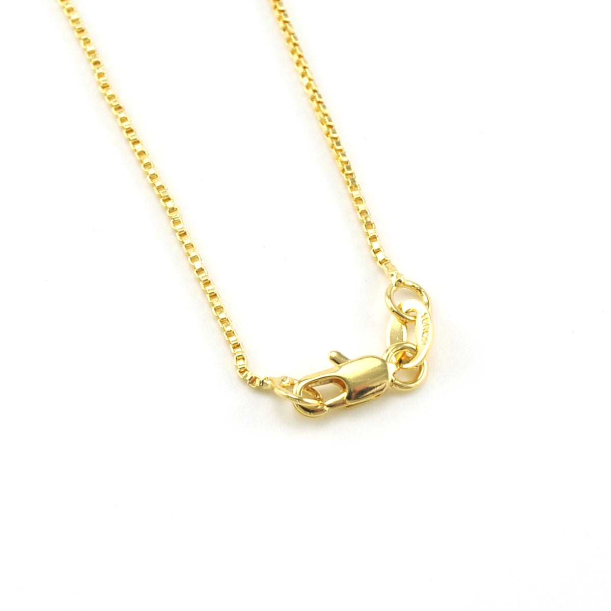 Alt View 18k Gold Fill 18 Inch 1mm Box Chain