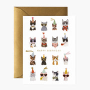 Cool Cats Birthday Card