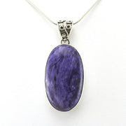Alt View Sterling Silver Chariote 18x30mm Oval Pendant