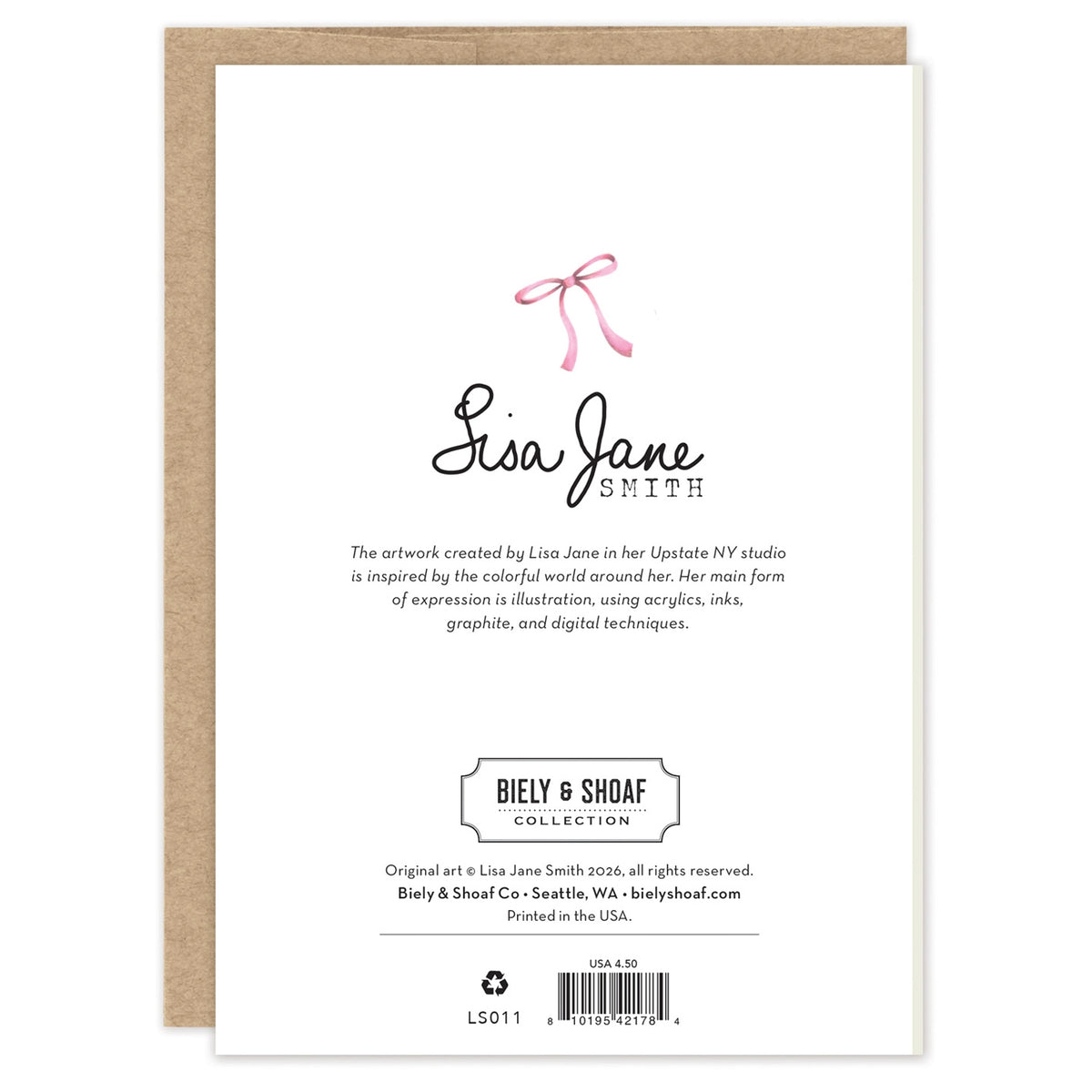 A Tini Bit Older Birthday Card Back