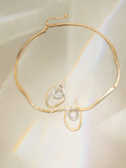 Additional View Gold Silver Lila Earrings