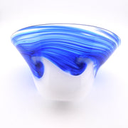 Alternate View Ocean Glass White Wave Bowl