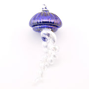 Alternate View Small Cobalt Hanging Jellyfish Ornament