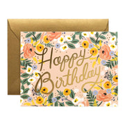 Rosé Birthday Card