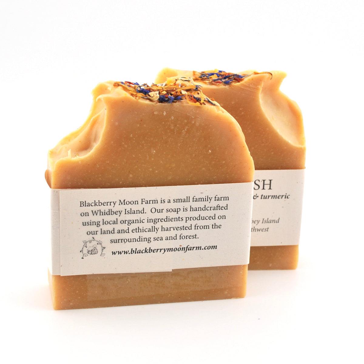 Back Side Handmade Nourish Soap