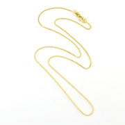 18k Gold Fill 18 Inch Box .85mm Chain