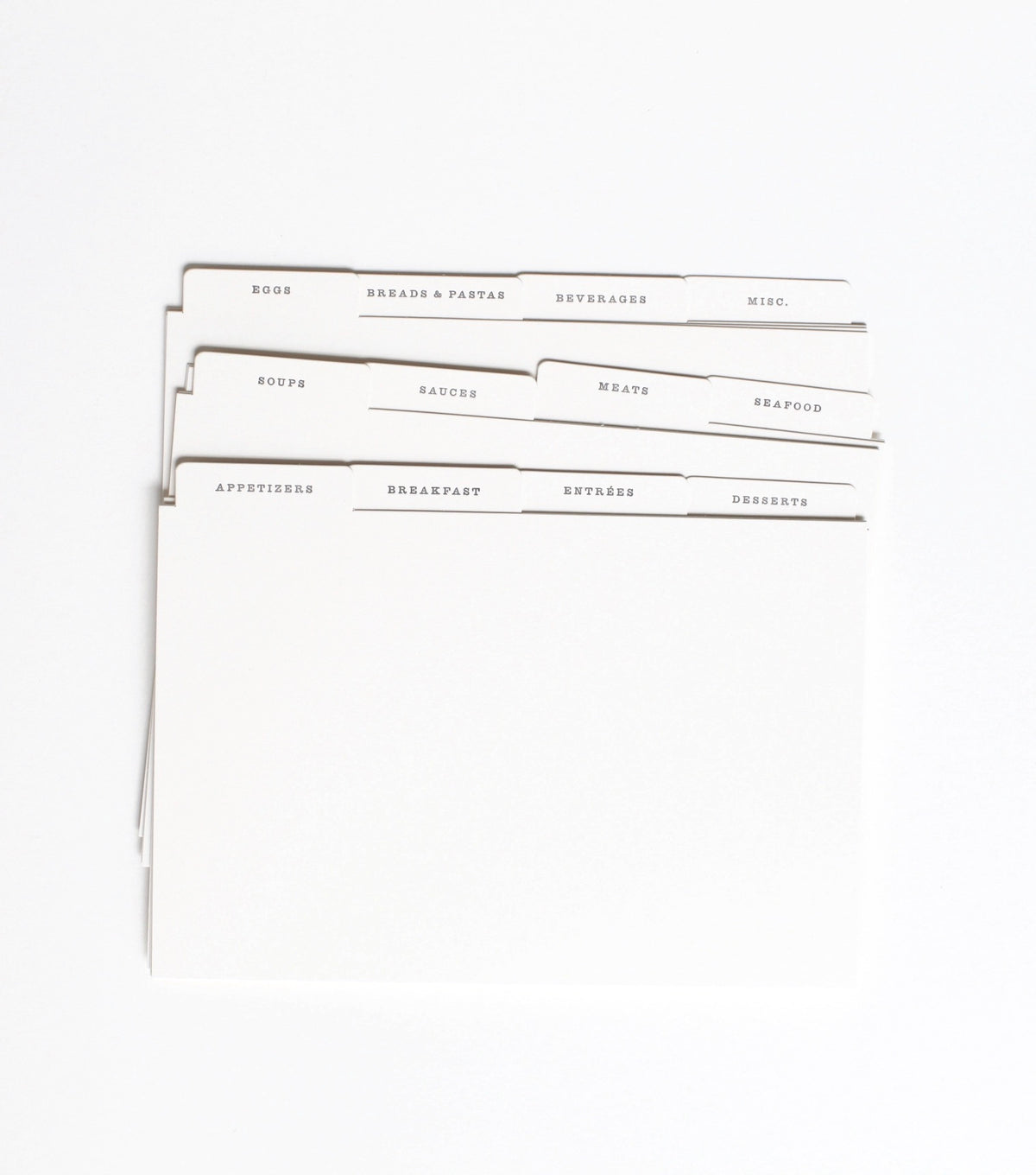 Set of  labels on a white background