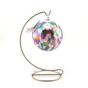 Classic Winterberry Glass Ornament on Stand