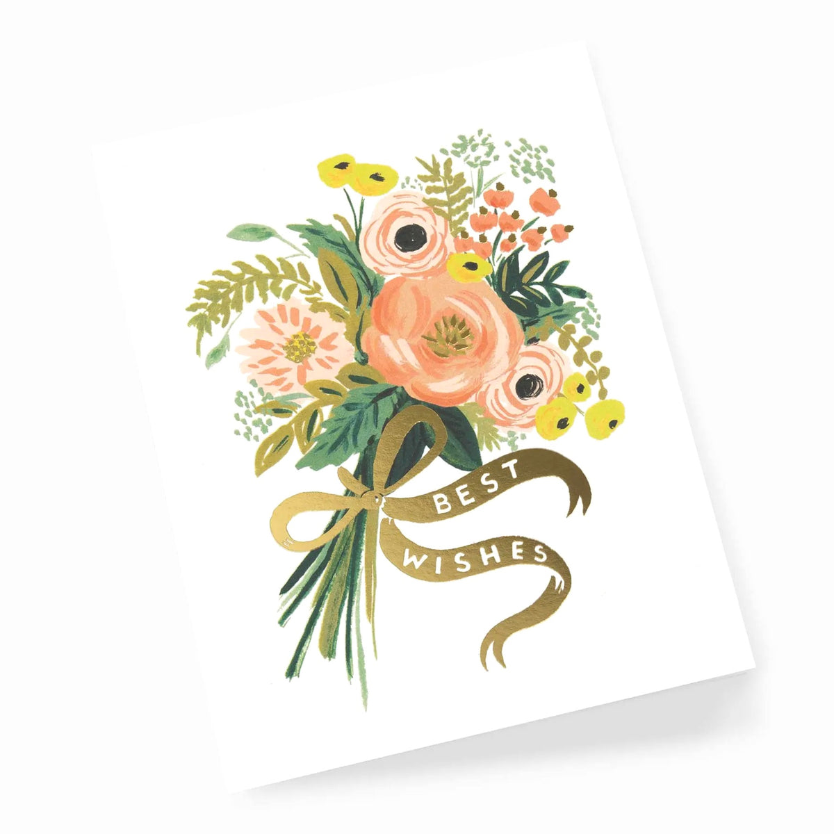 Alt View Best Wishes Bouquet Card