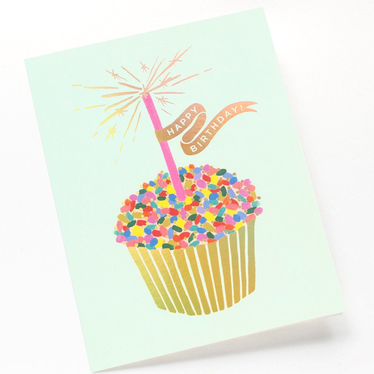 Detail of Cupcake Birthday Card