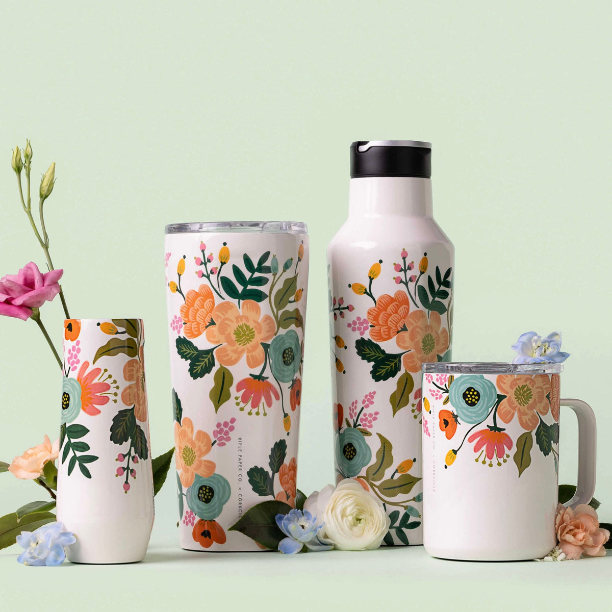 Lively Floral 24oz Tumbler