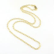 18k Gold Fill 20 Inch 2.5mm Cable Chain