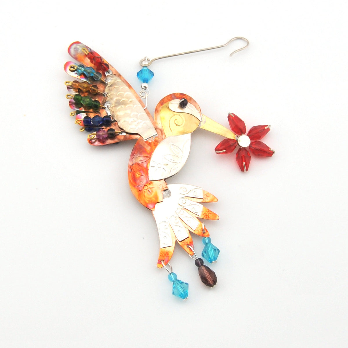 Peaceful Hummingbird Ornament