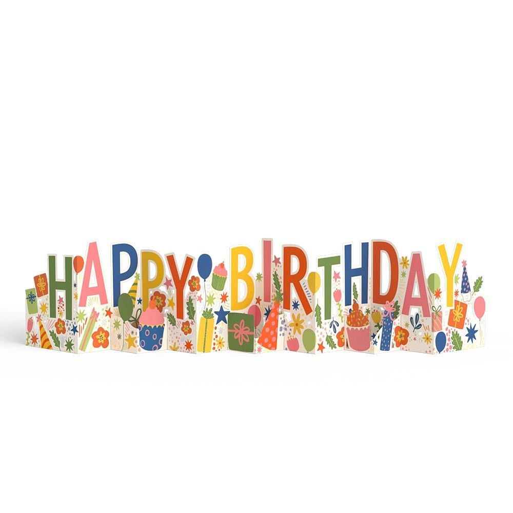 Happy Birthday Looooong Card
