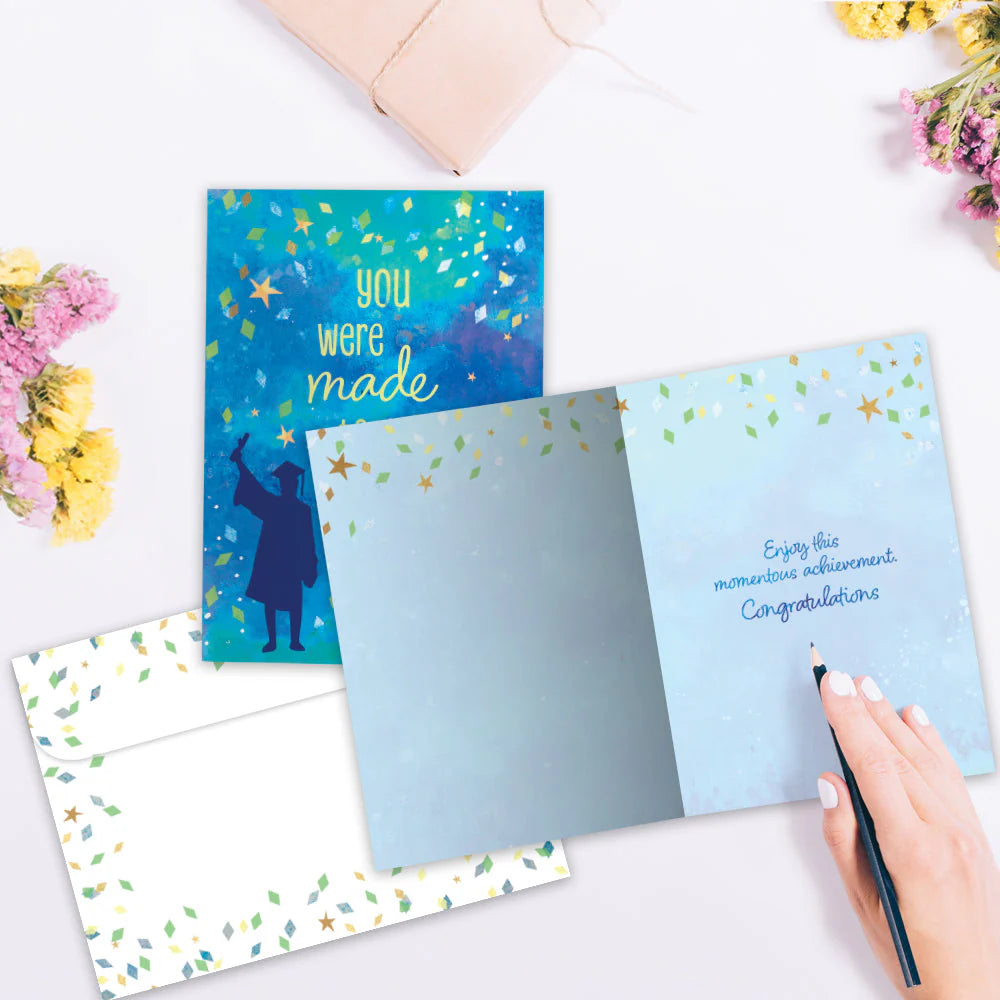 Inside Greeting Starry Greatness Congratulations Card