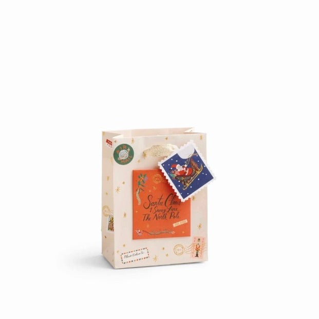 Letters to Santa Small Gift Bag