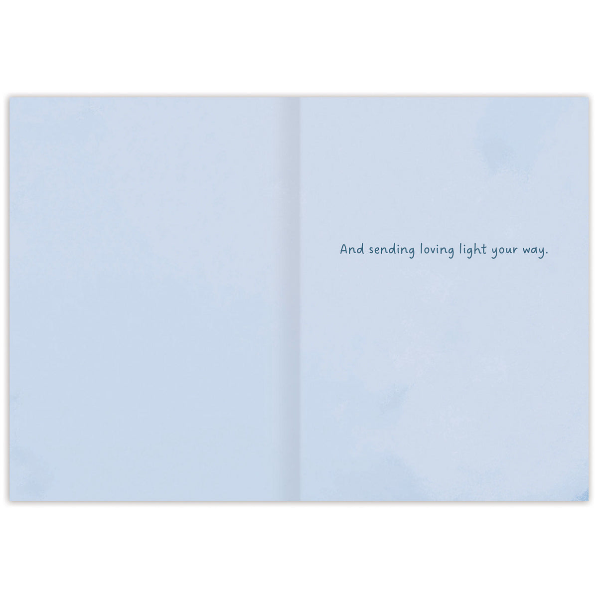 Lighthouse Sympathy Card Inside