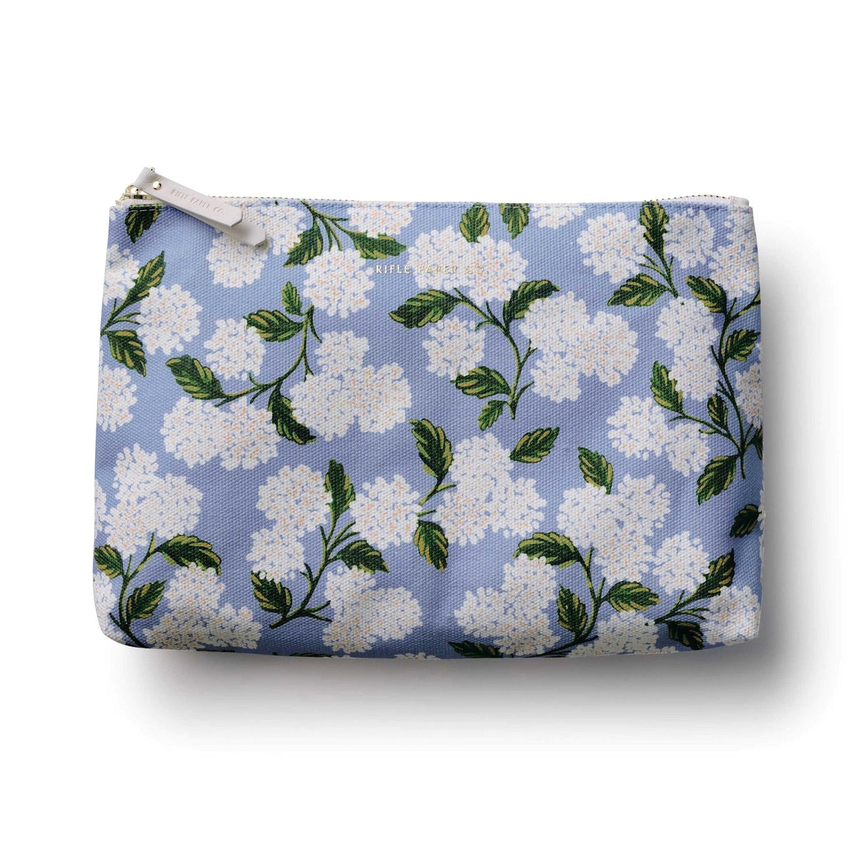 Medium Hydrangea Zippered Pouch