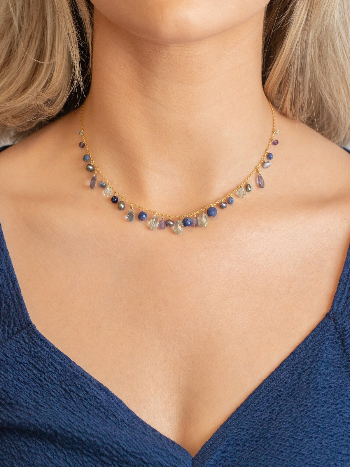 Model View Atlantic Lorie Necklace