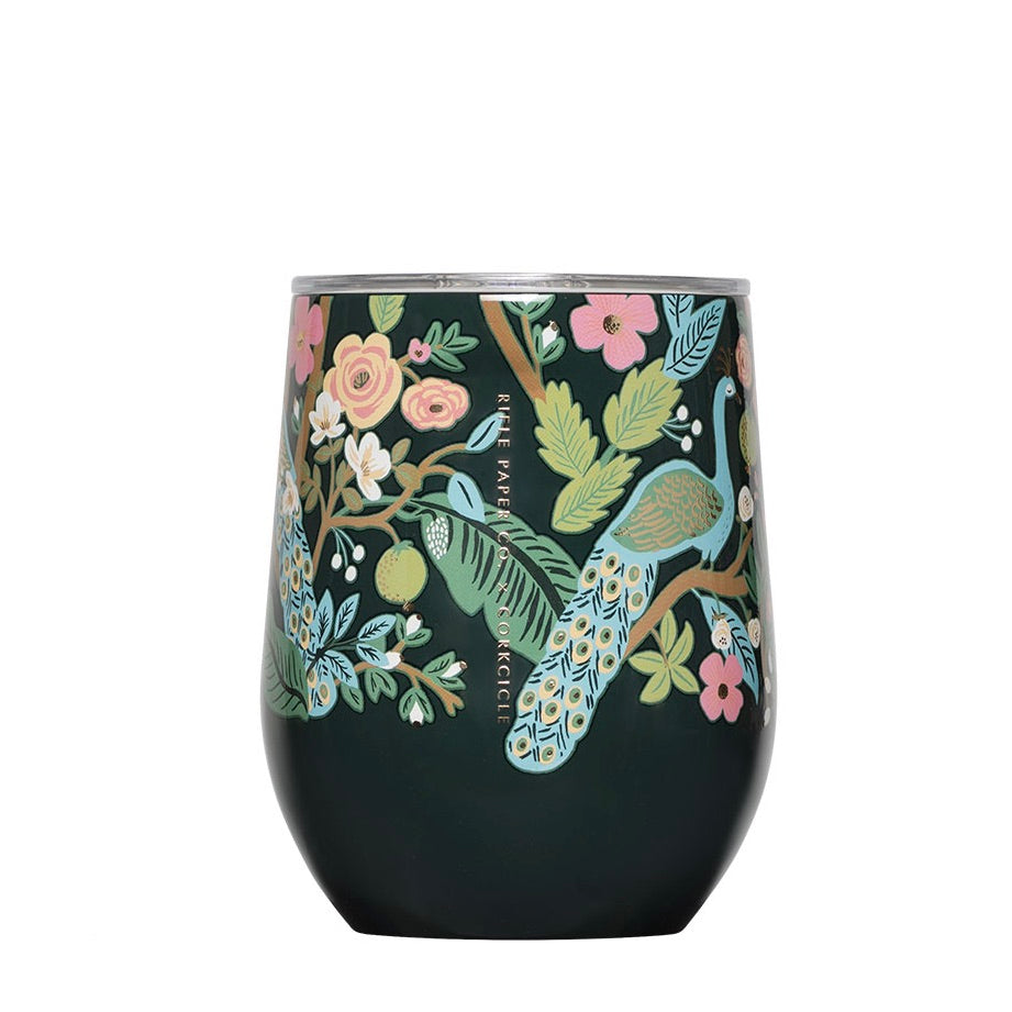 Peacock 12oz Stemless Wine Cup