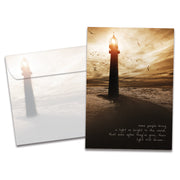 Light So Bright Sympathy Card