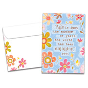 The World Enjoys You Birthday Card