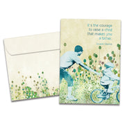 Father Courage Father's Day Card