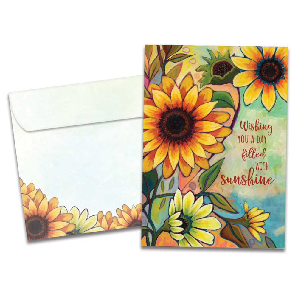 Thankful Sunshine Birthday Card