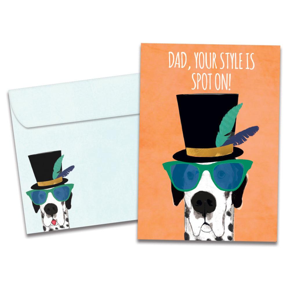 Spot on Style Father's Day Card
