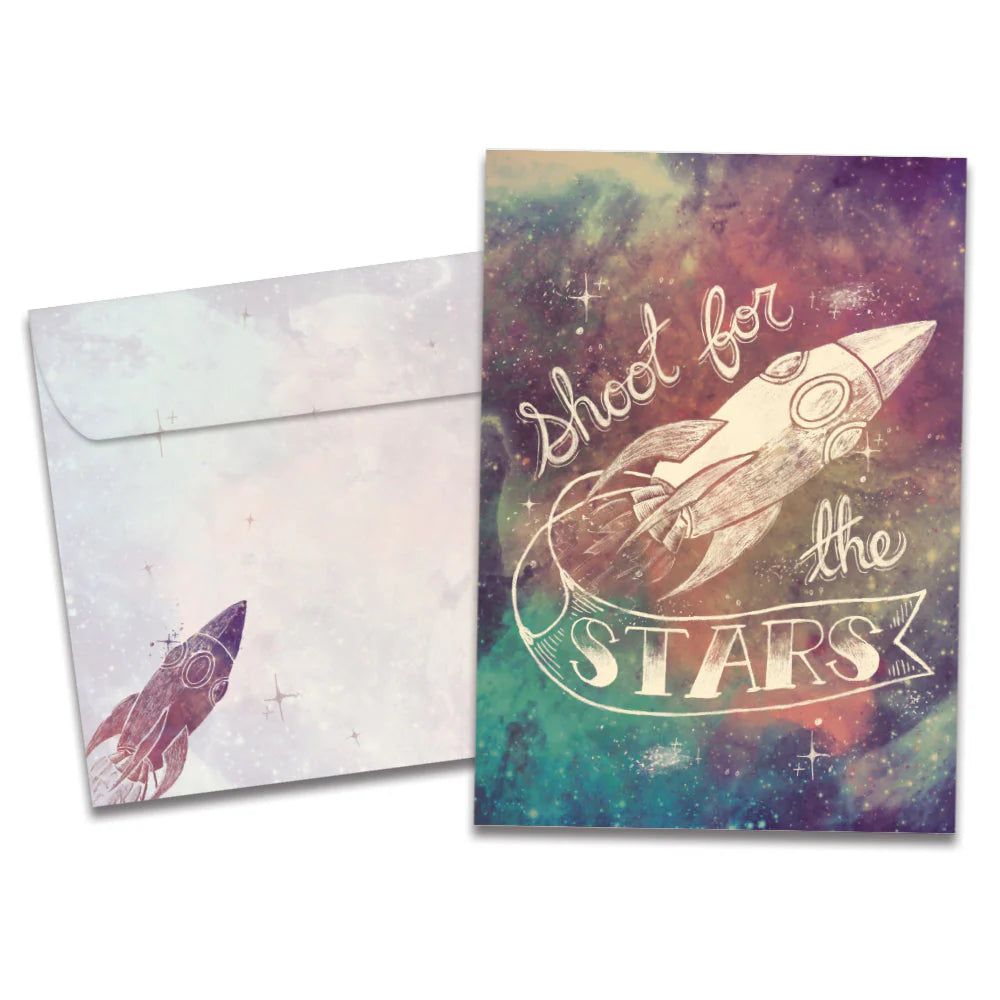 Shoot for the Stars Graduation Card