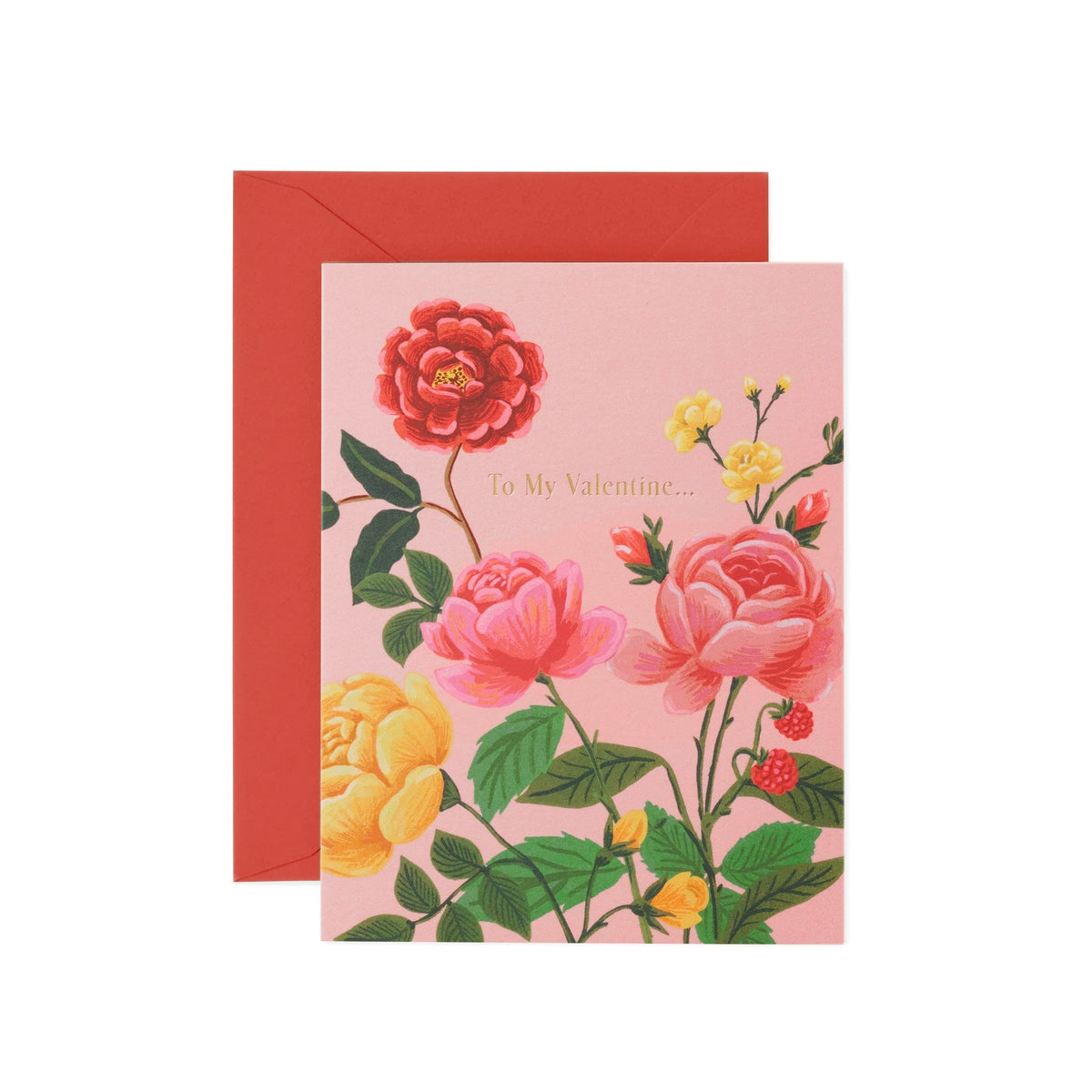To My Valentine Card