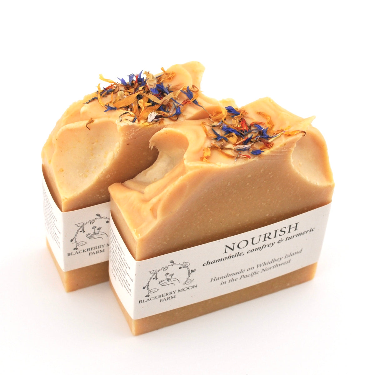 Top View Handmade Nourish Soap