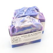 Top View Handmade Wild Blackberry Soap