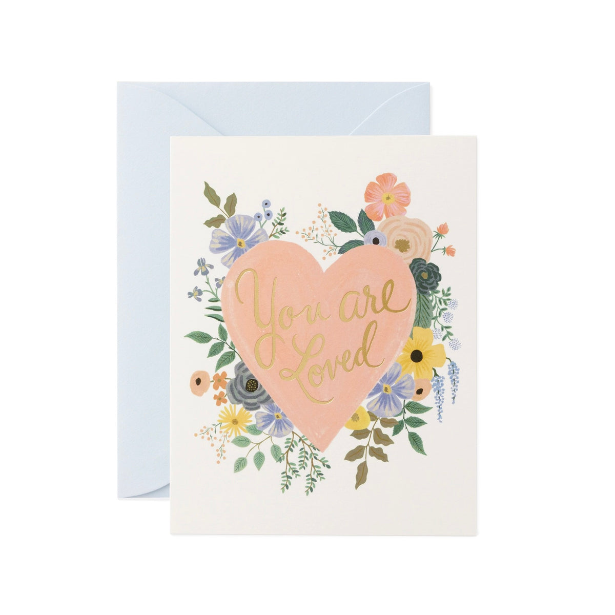 You Are Loved Heart Card