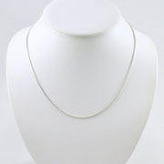 Sterling Silver 18 Inch Snake 035 Chain