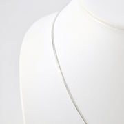 Alt View Sterling Silver 18 Inch Snake 025 Chain