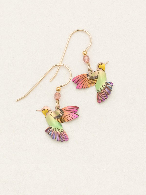 Living Coral Picaflor Earrings